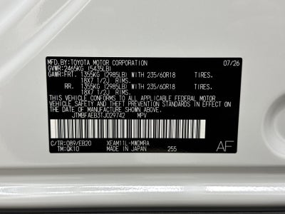 2026 Toyota bZ XLE