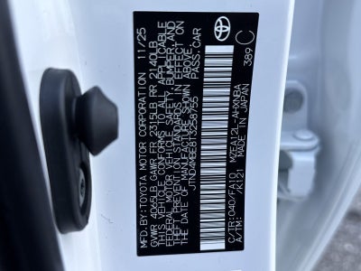 2026 Toyota Corolla Hatchback SE