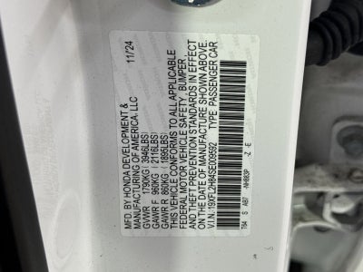 2025 Honda Civic Sport