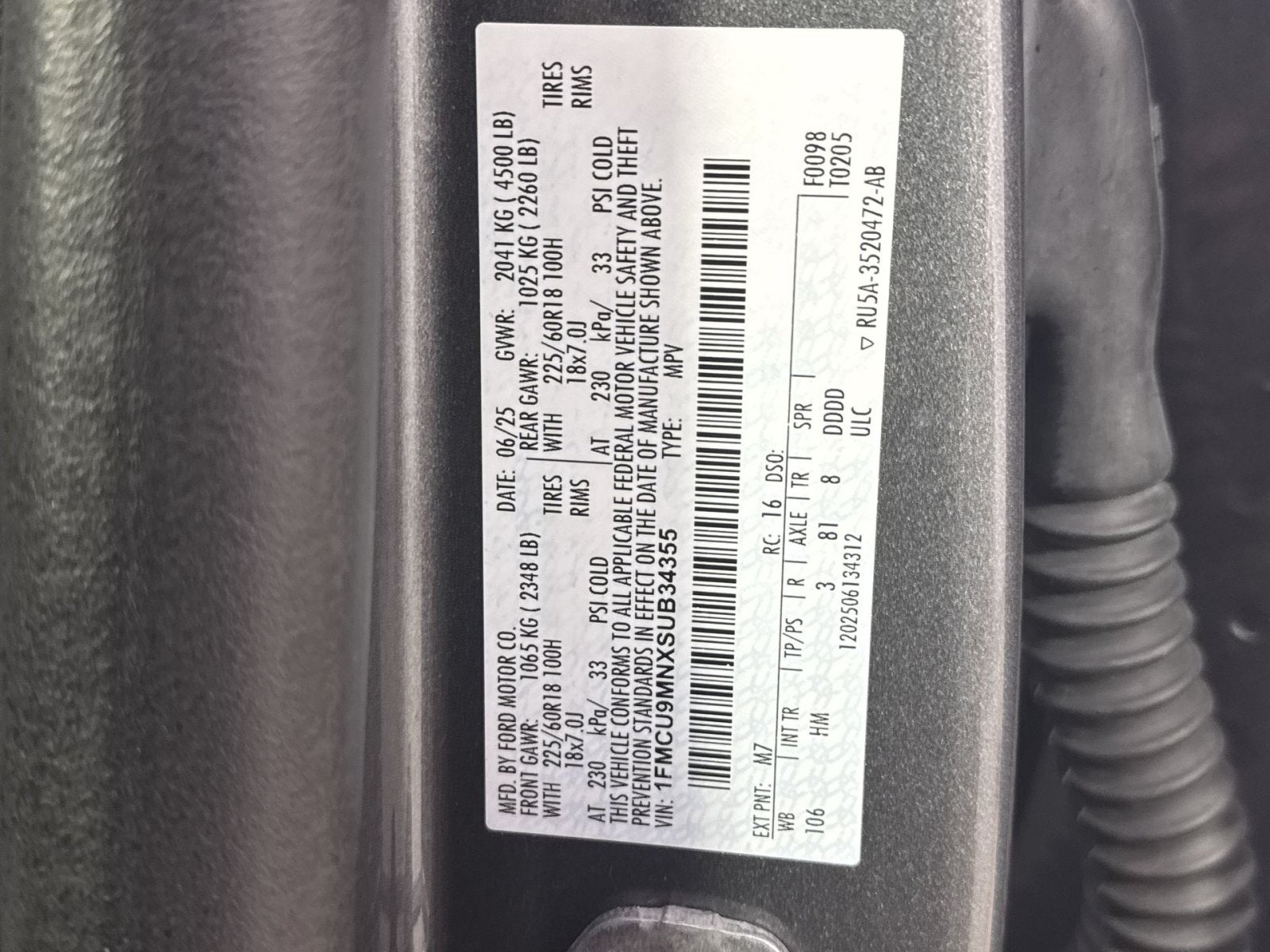 2025 Ford Escape ST-Line