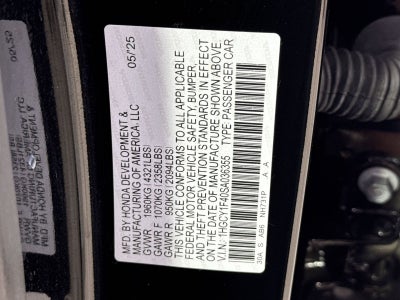 2025 Honda Accord SE