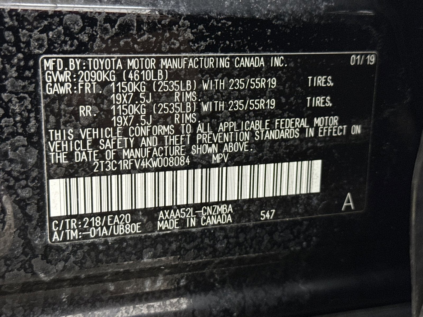 2019 Toyota RAV4 XLE Premium