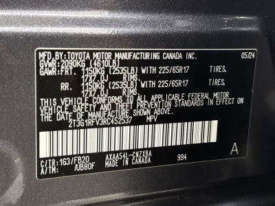 2024 Toyota RAV4 LE