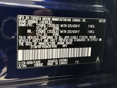 2025 Toyota RAV4 XLE
