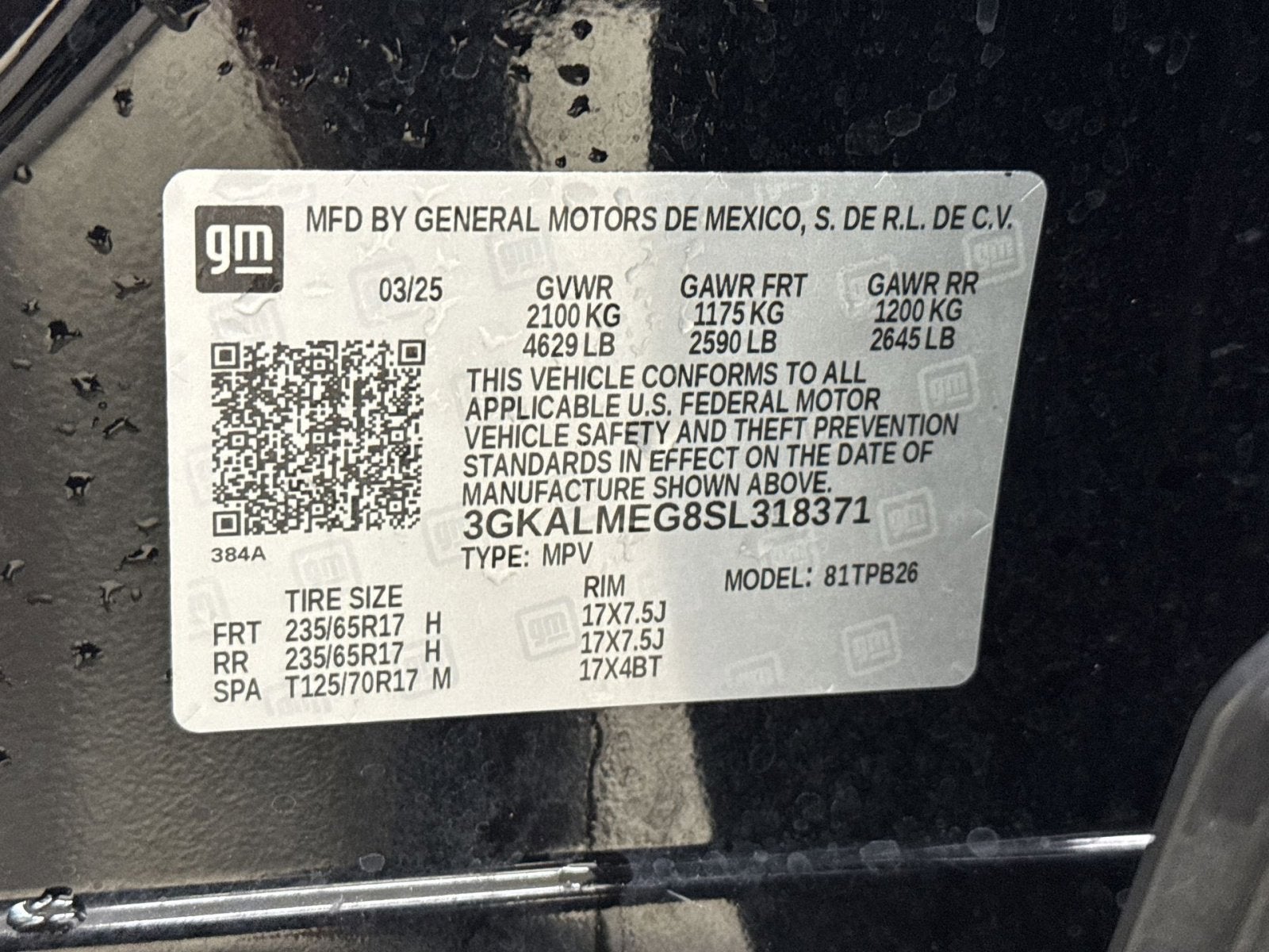 2025 GMC Terrain Elevation