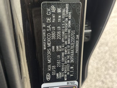 2018 Kia Forte LX