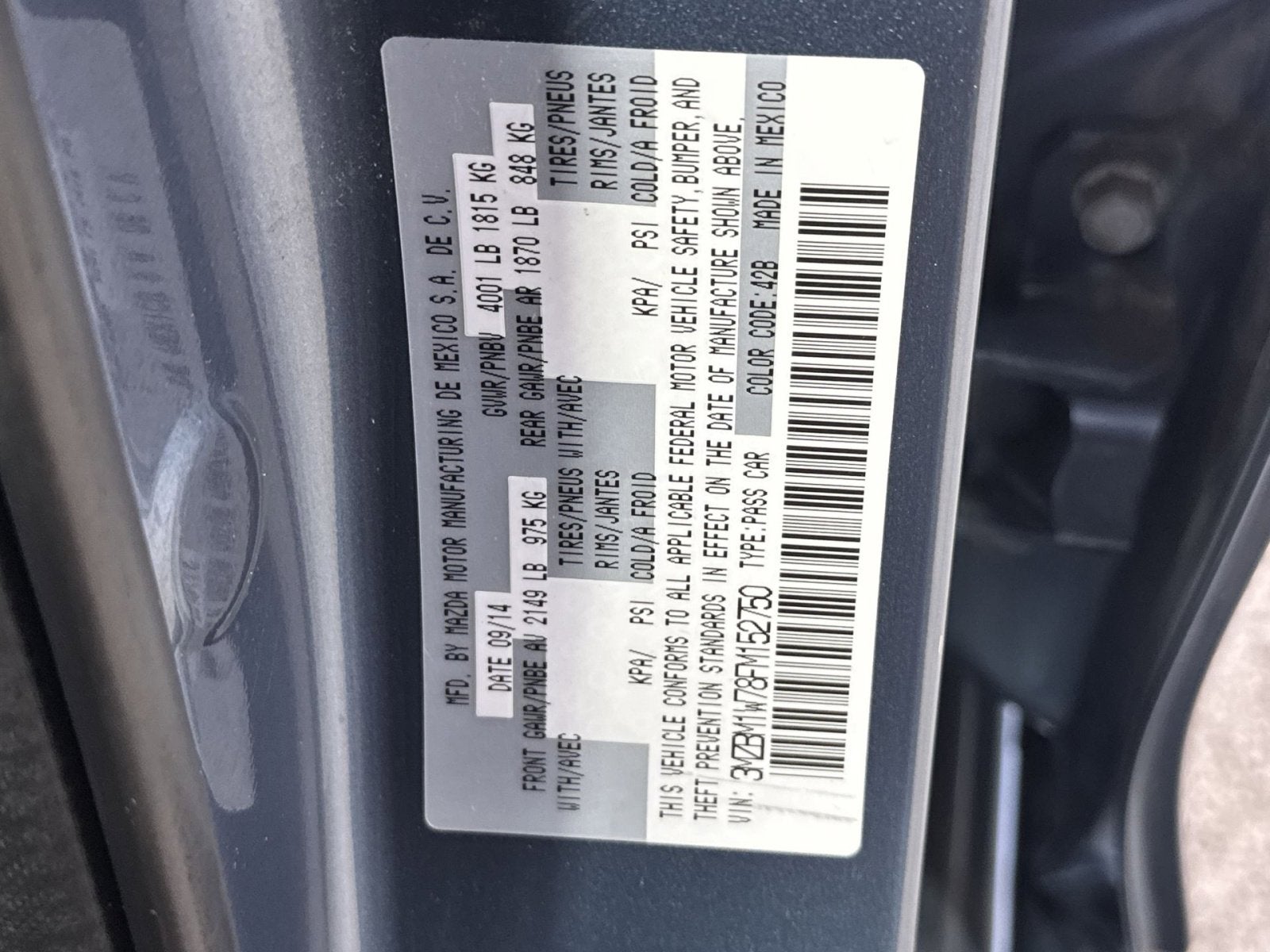 2015 Mazda Mazda3 i Grand Touring