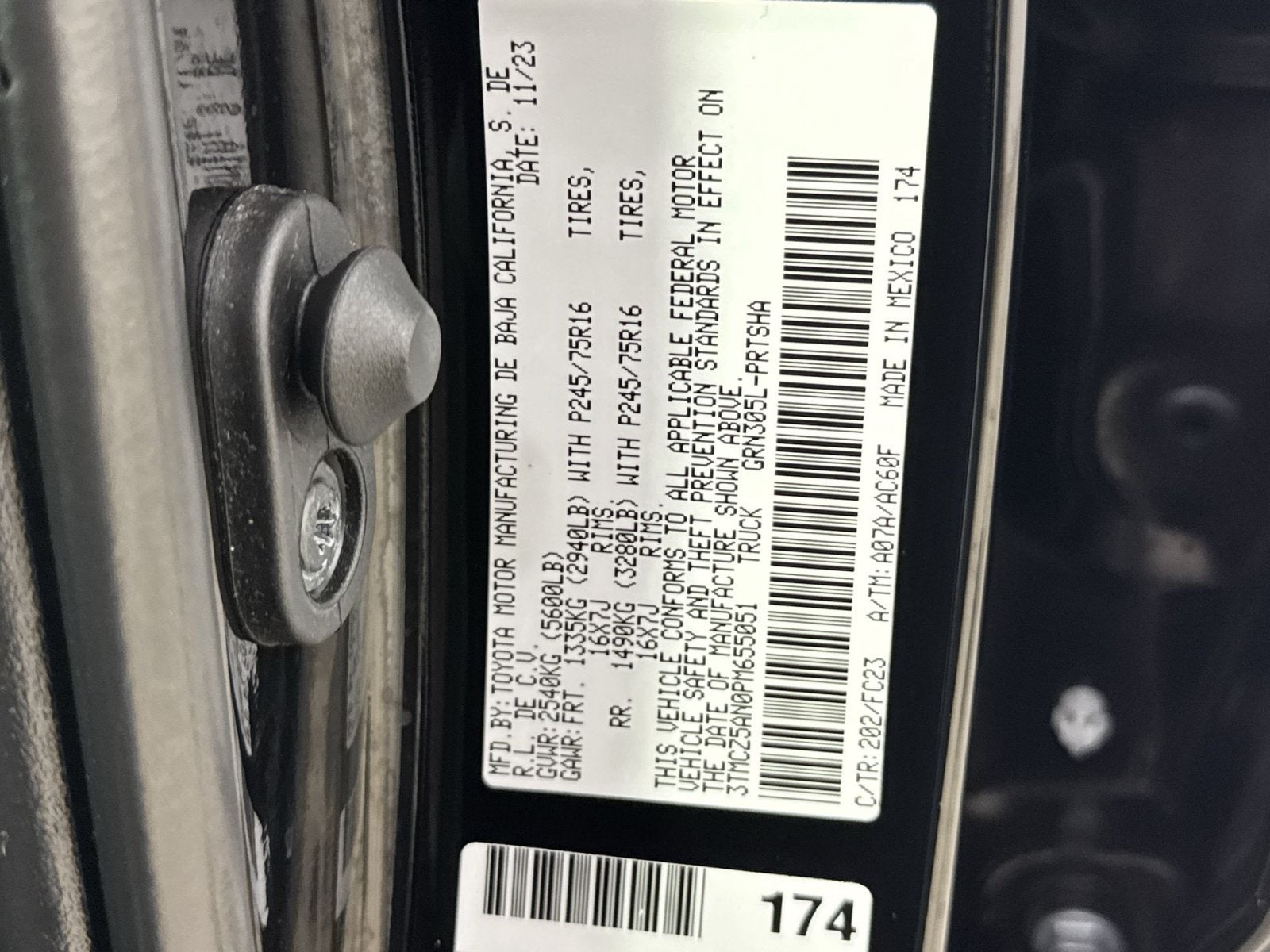 2023 Toyota Tacoma SR5