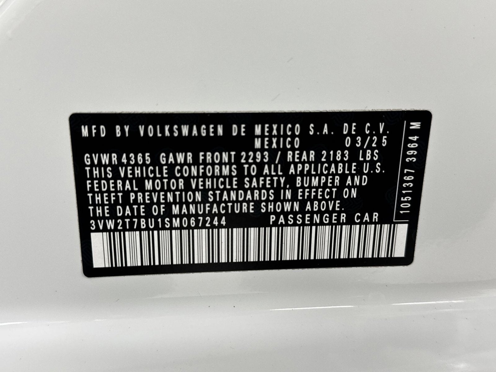 2025 Volkswagen Jetta GLI 2.0T Autobahn