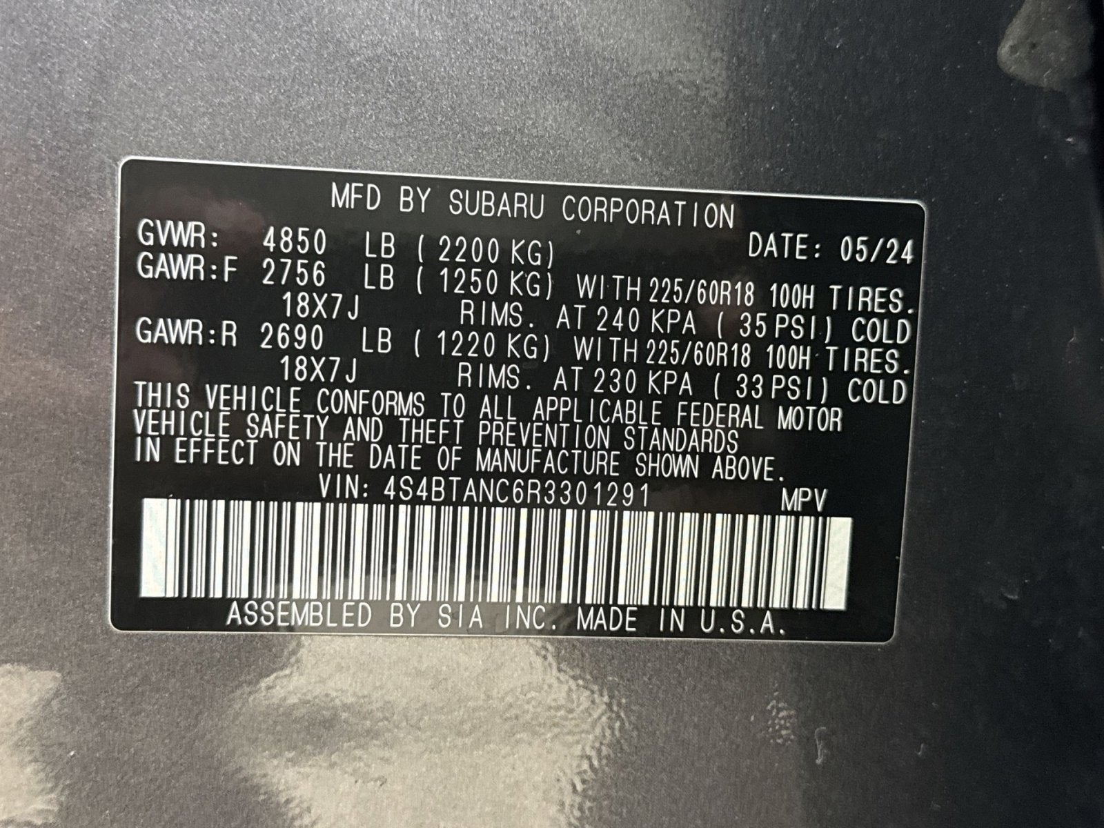 2024 Subaru Outback Limited