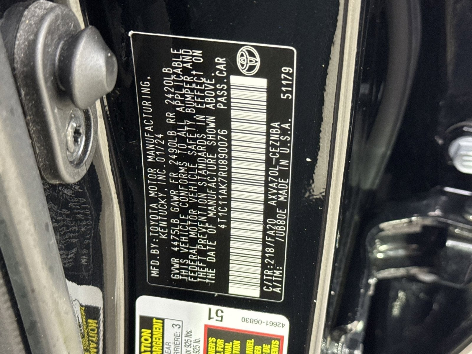 2024 Toyota Camry LE