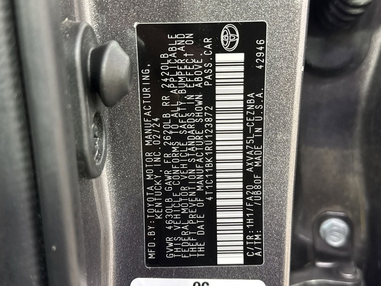 2024 Toyota Camry LE