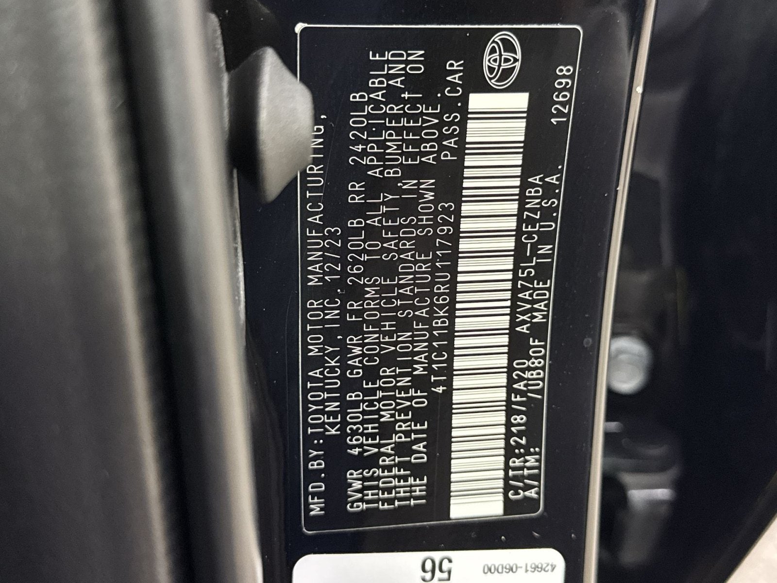 2024 Toyota Camry LE