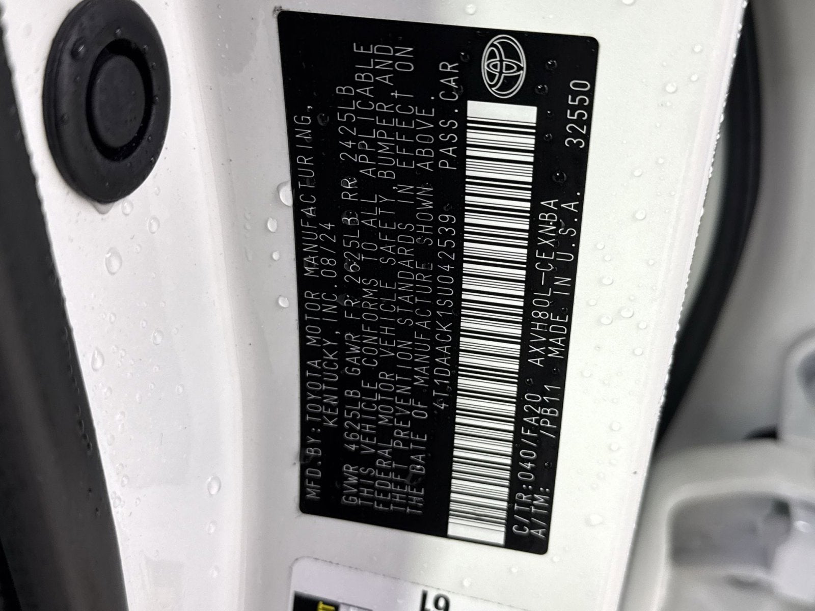 2025 Toyota Camry LE