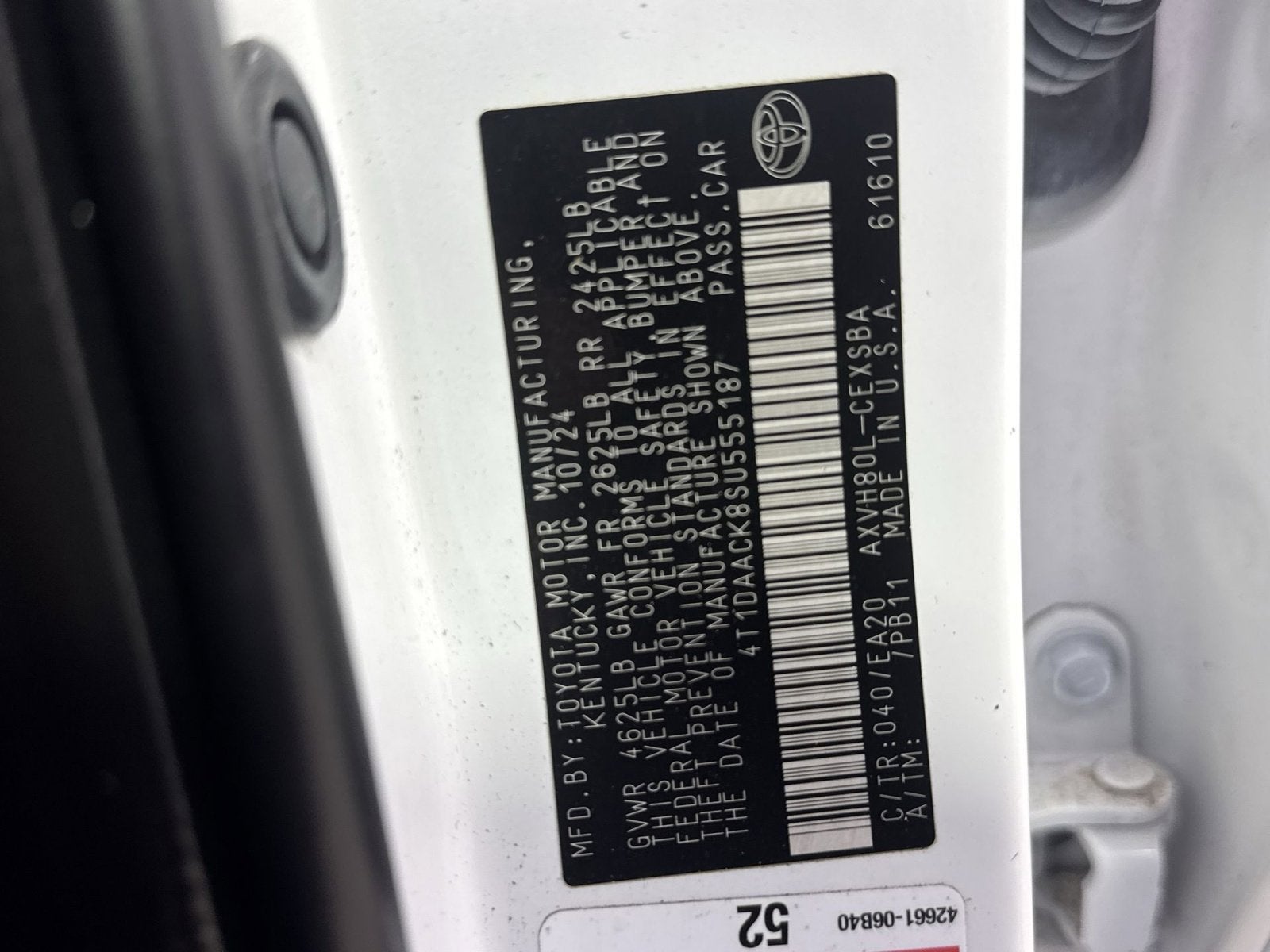 2025 Toyota Camry SE