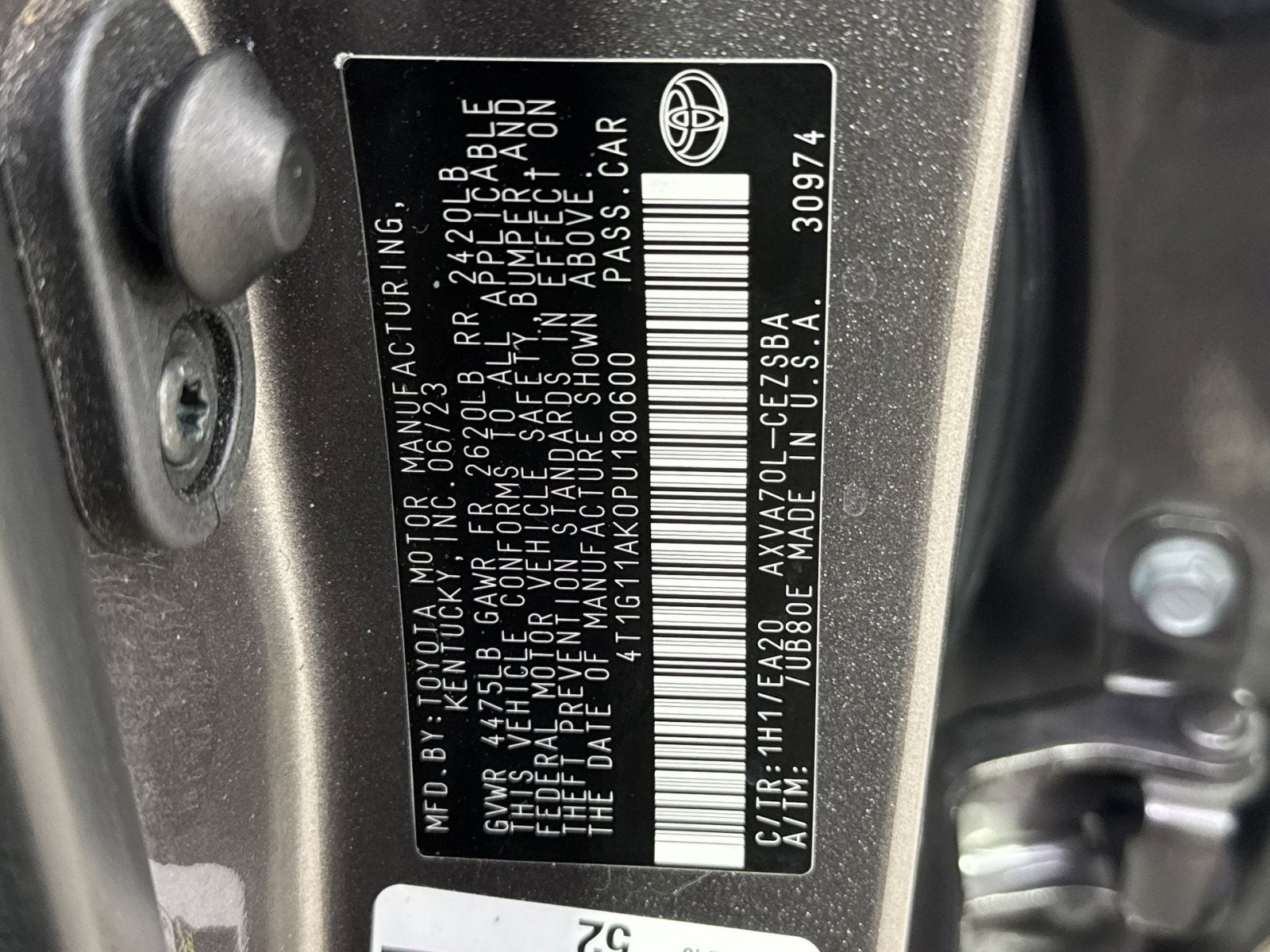 2023 Toyota Camry SE