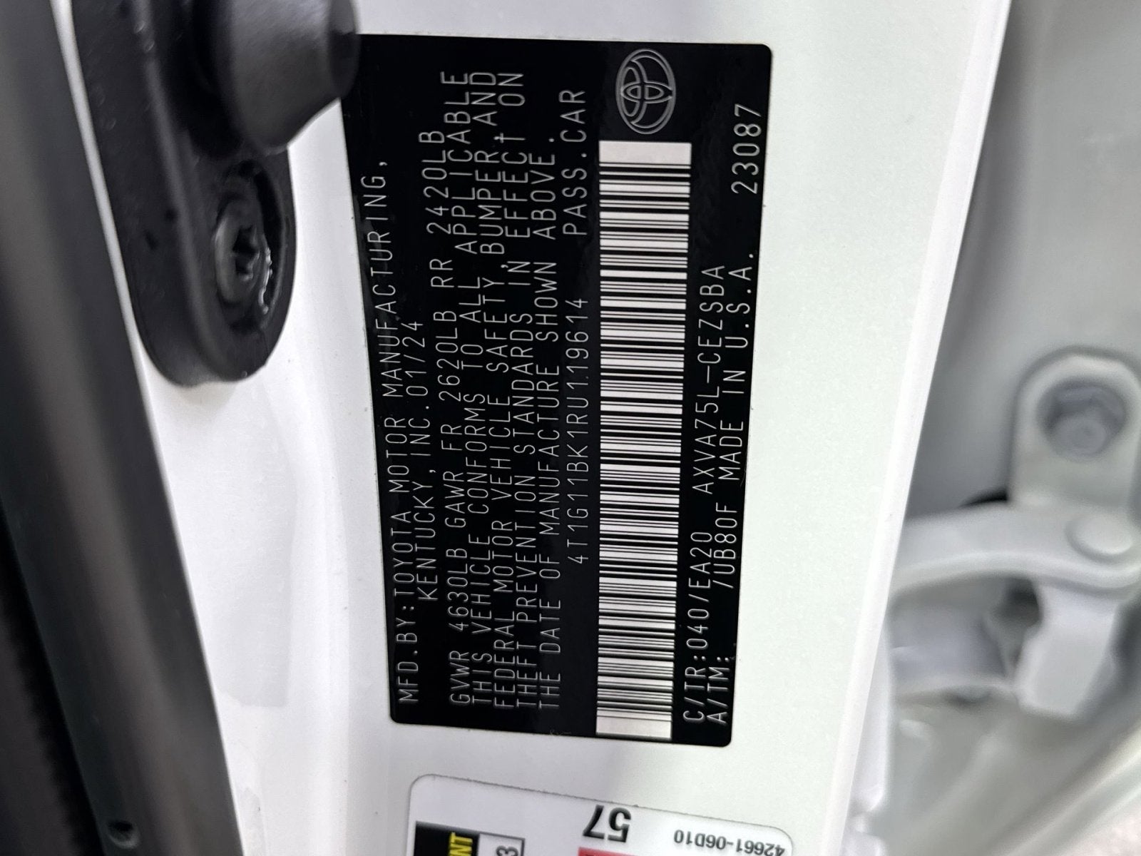 2024 Toyota Camry SE