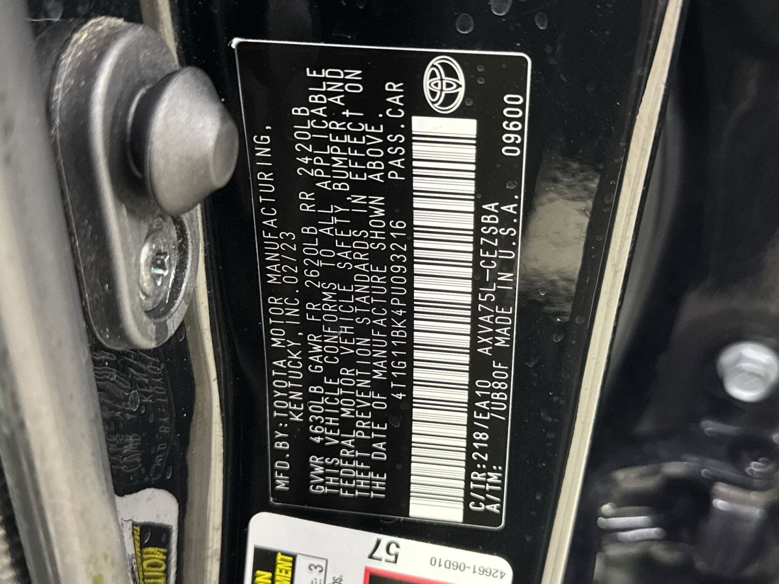 2023 Toyota Camry SE