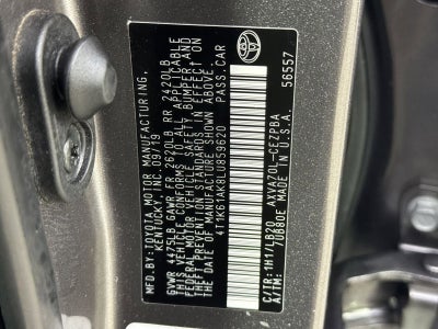 2020 Toyota Camry XSE