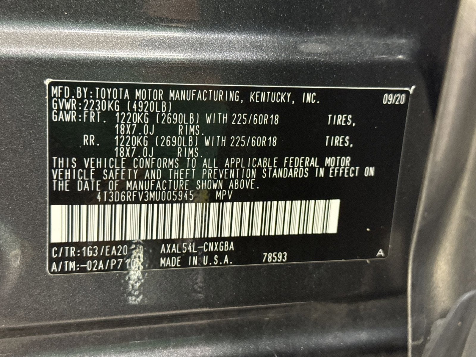 2021 Toyota RAV4 Hybrid Limited