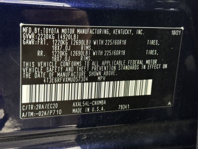 2021 Toyota RAV4 Hybrid XSE