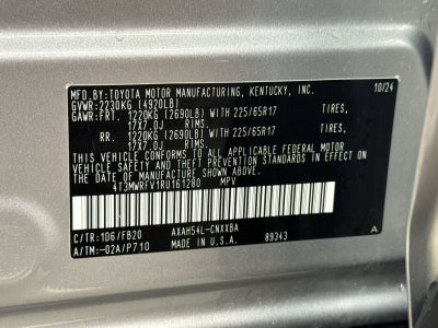 2024 Toyota RAV4 Hybrid LE