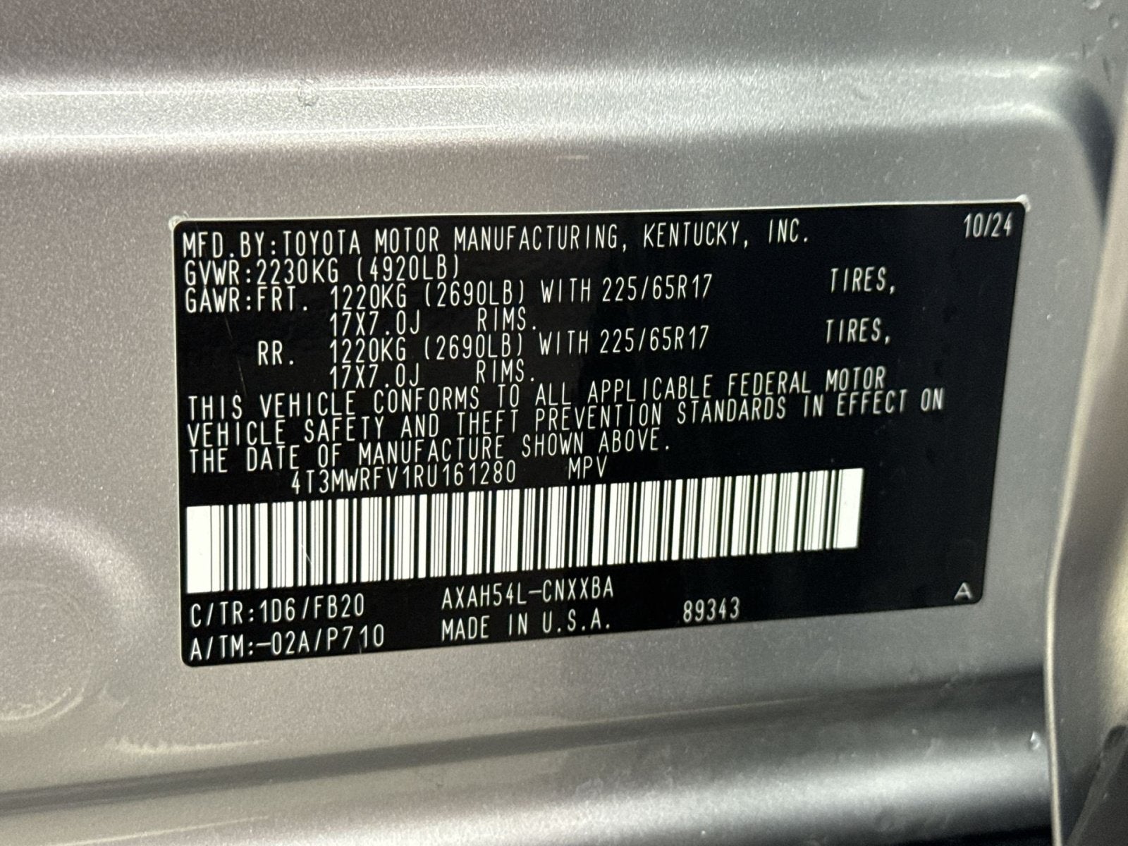 2024 Toyota RAV4 Hybrid LE