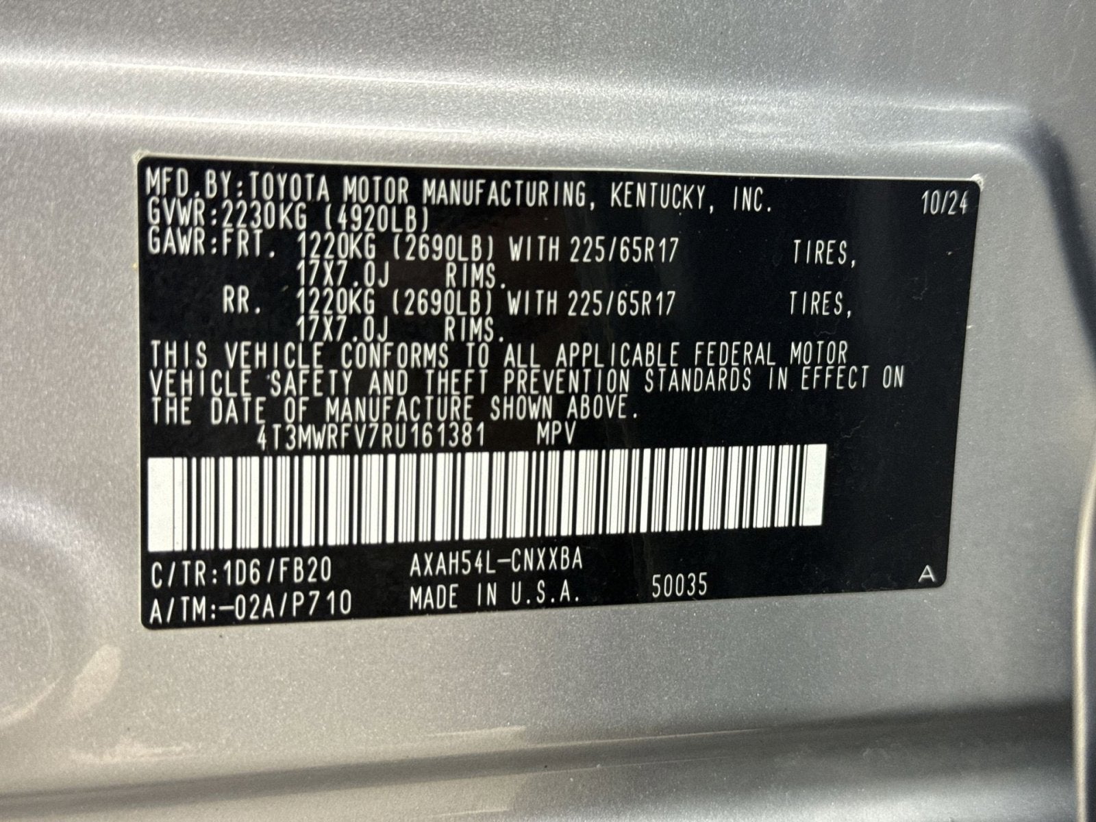 2024 Toyota RAV4 Hybrid LE