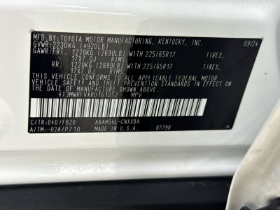 2024 Toyota RAV4 Hybrid LE