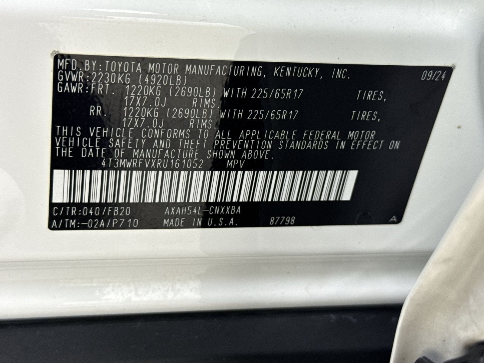 2024 Toyota RAV4 Hybrid LE