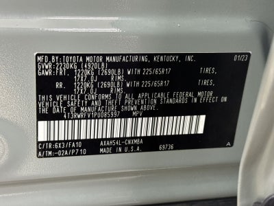 2023 Toyota RAV4 Hybrid XLE