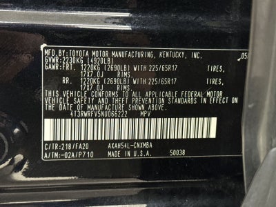 2022 Toyota RAV4 Hybrid XLE
