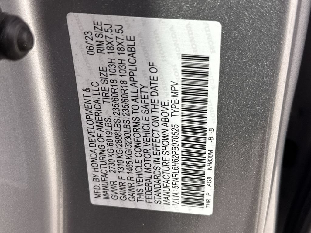 2023 Honda Odyssey EX-L