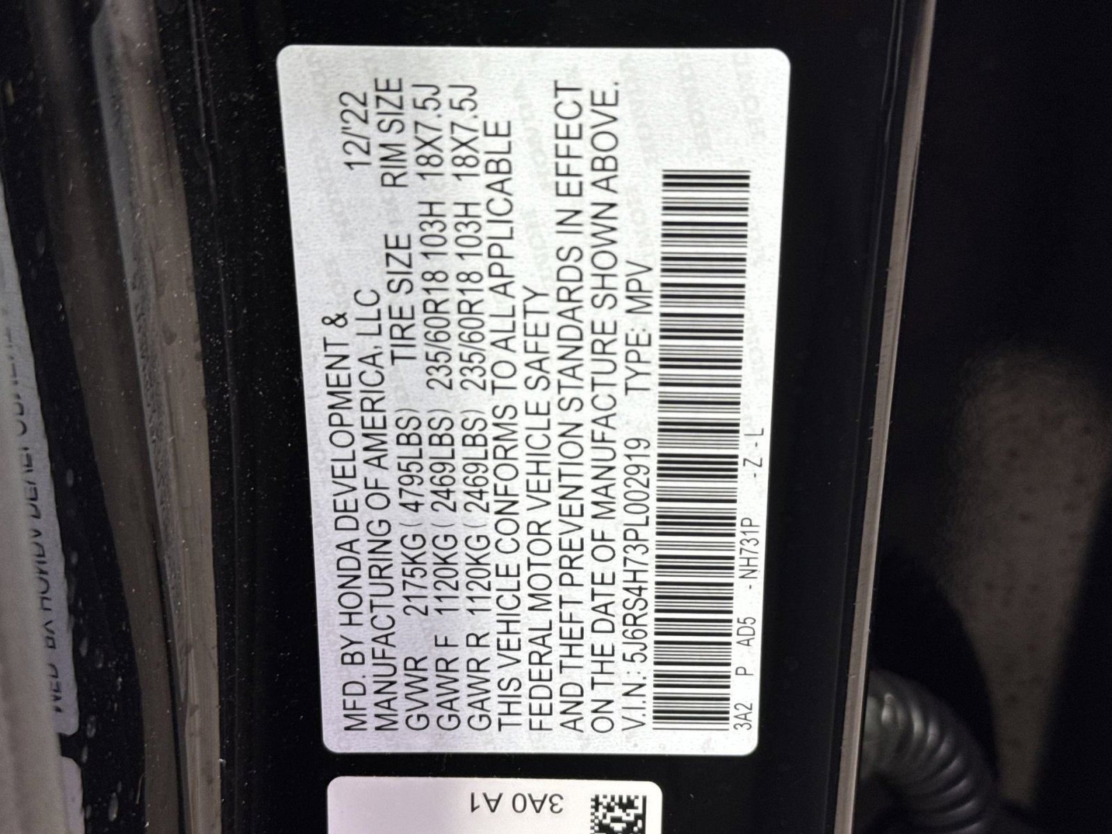 2023 Honda CR-V EX-L