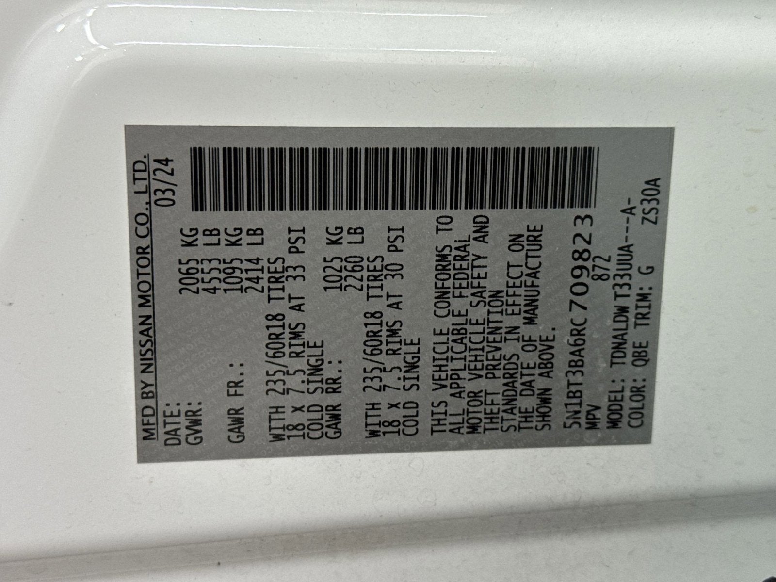 2024 Nissan Rogue SV