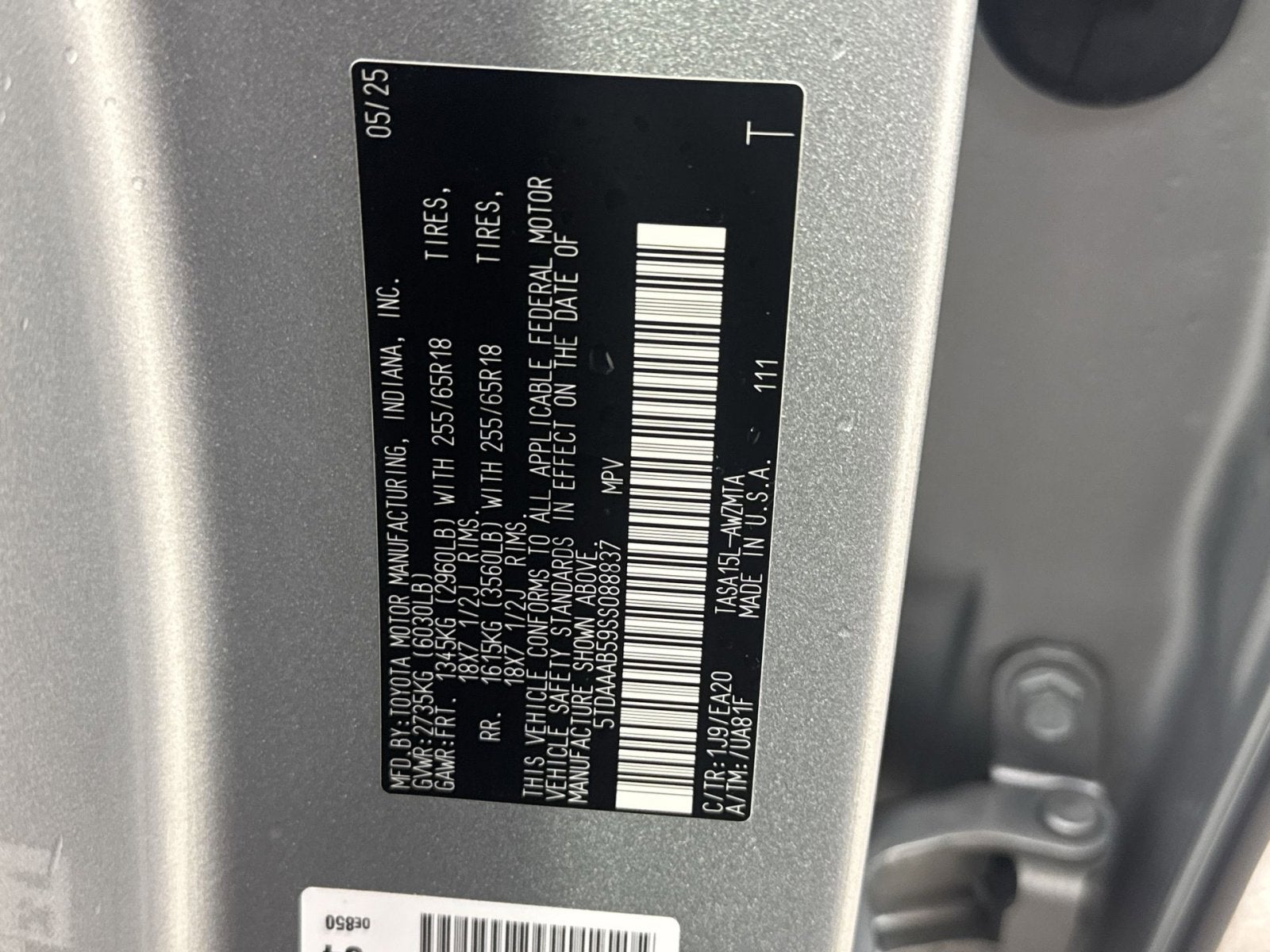 2025 Toyota Grand Highlander XLE