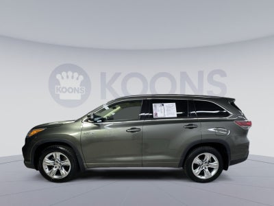 2015 Toyota Highlander Hybrid Limited Platinum