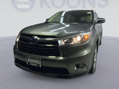 2015 Toyota Highlander Hybrid Limited Platinum