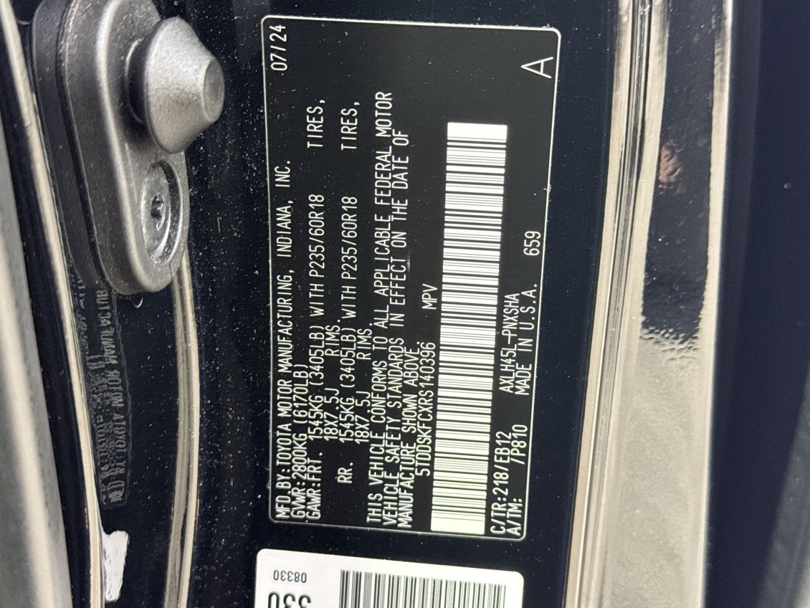 2024 Toyota Sienna XSE