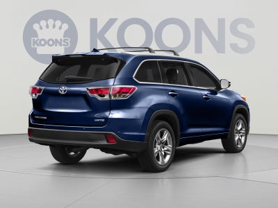 2015 Toyota Highlander XLE V6