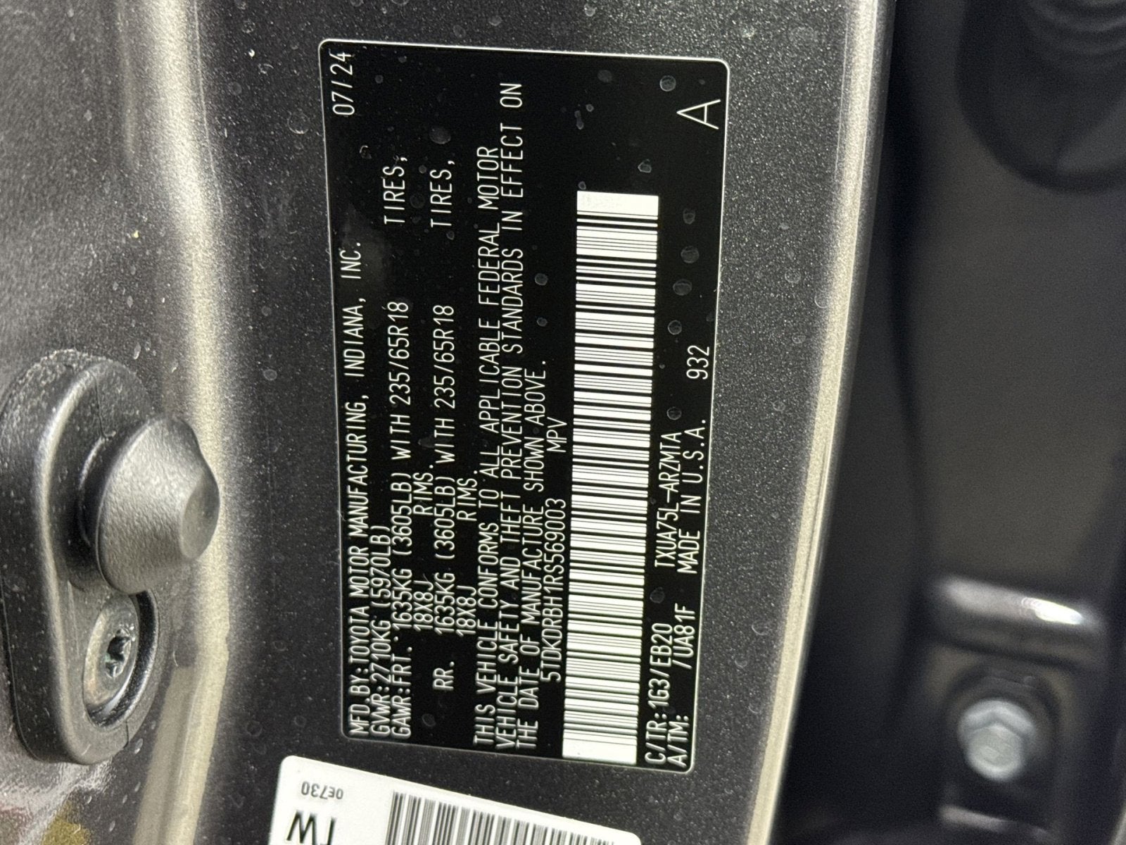 2024 Toyota Highlander XLE