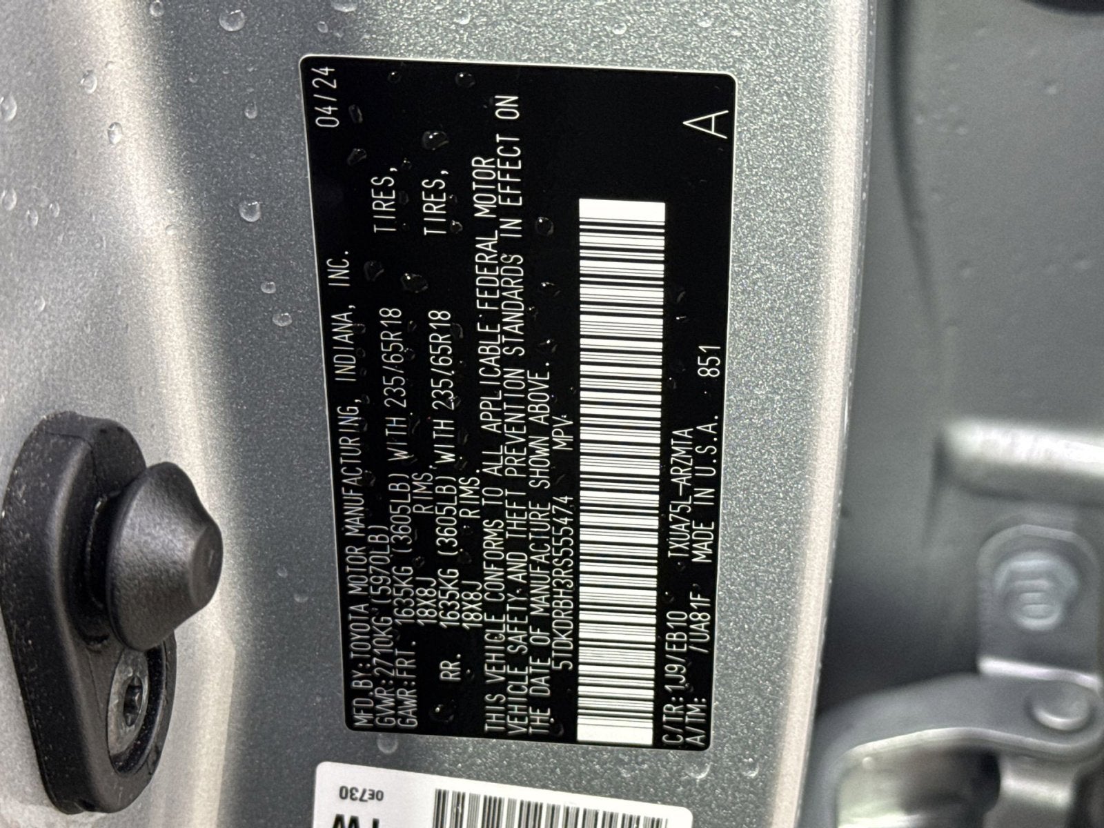 2024 Toyota Highlander XLE