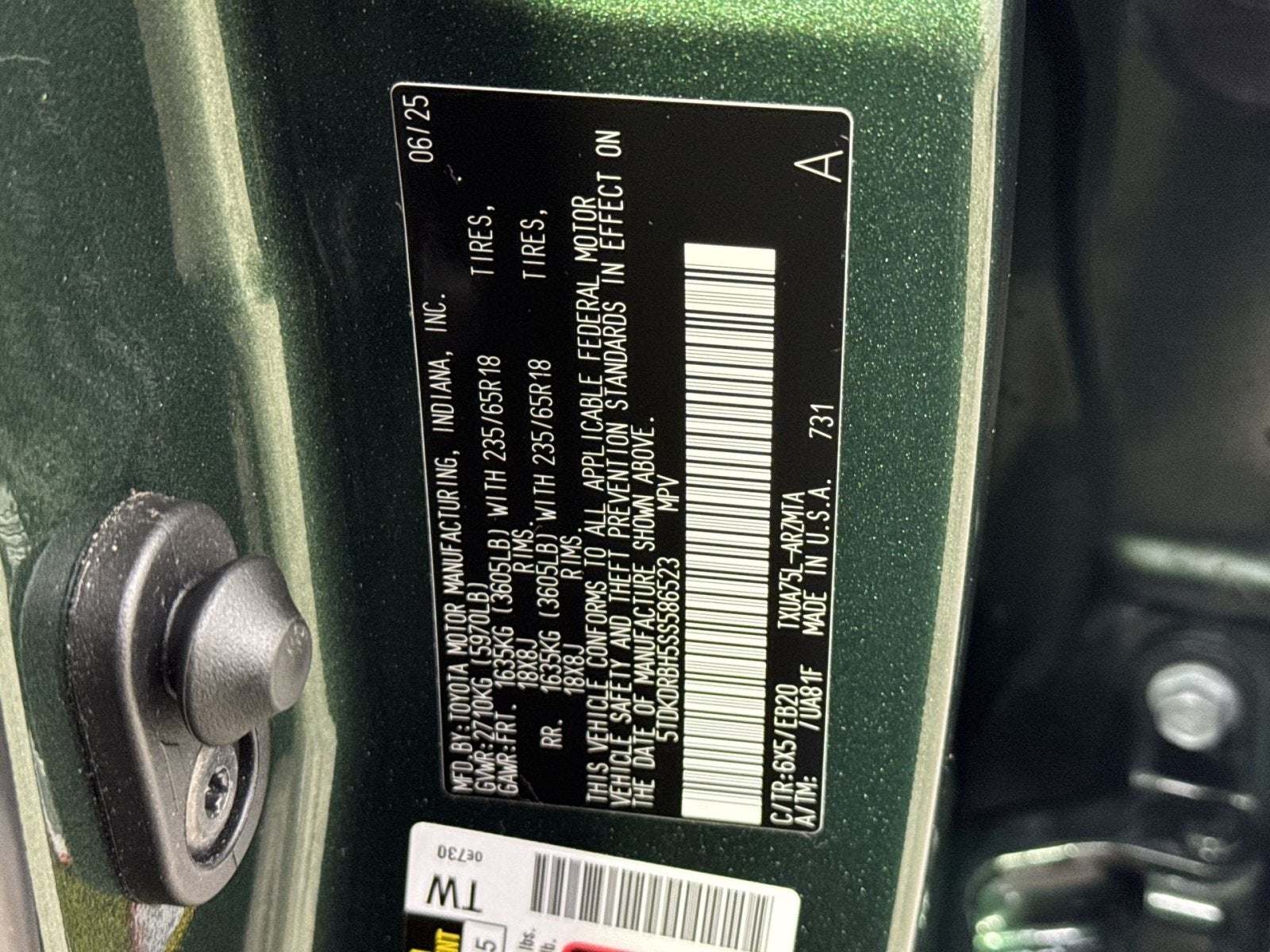 2025 Toyota Highlander XLE