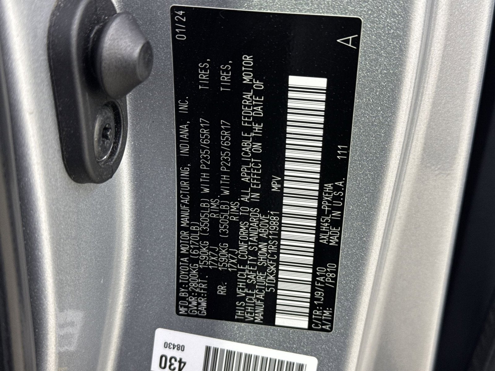 2024 Toyota Sienna LE