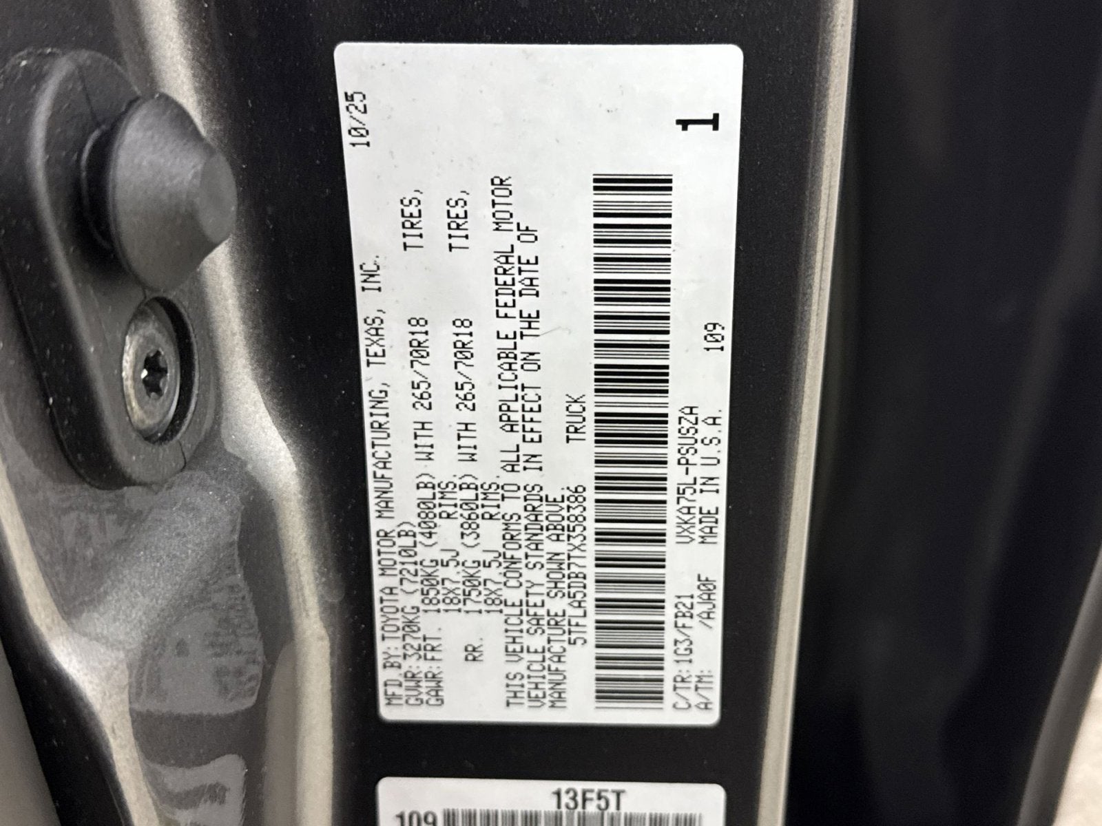 2026 Toyota Tundra SR5