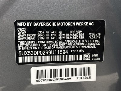 2024 BMW X3 xDrive30i
