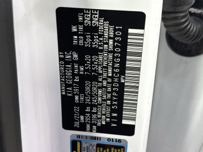 2022 Kia Telluride EX