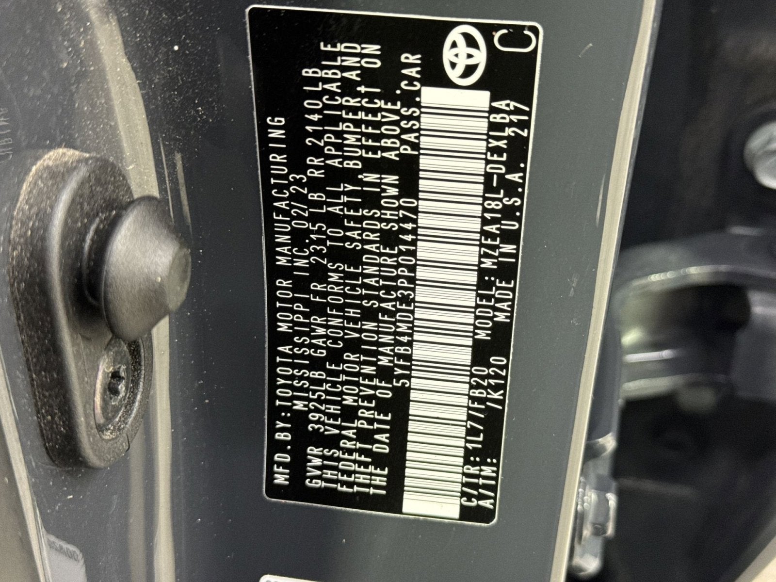 2023 Toyota Corolla LE