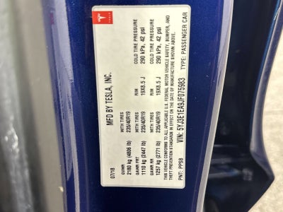 2018 Tesla Model 3 Long Range
