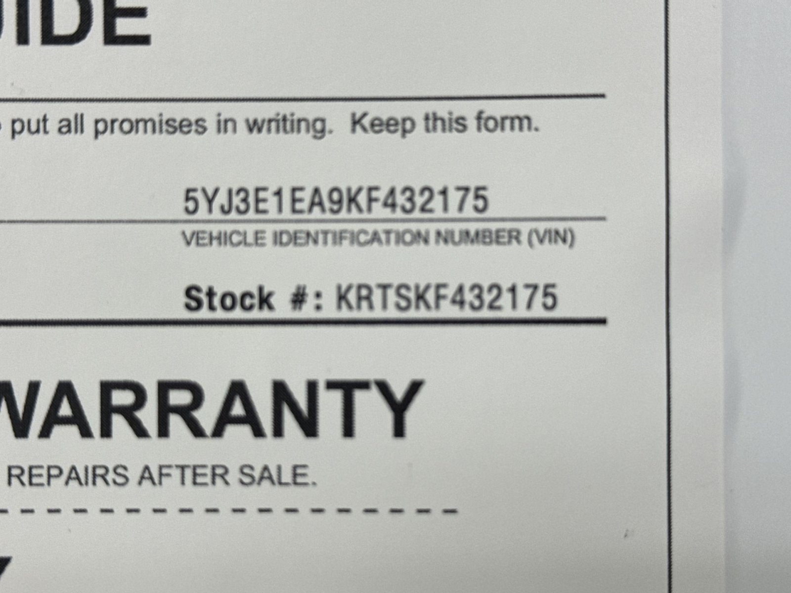 2019 Tesla Model 3 Standard